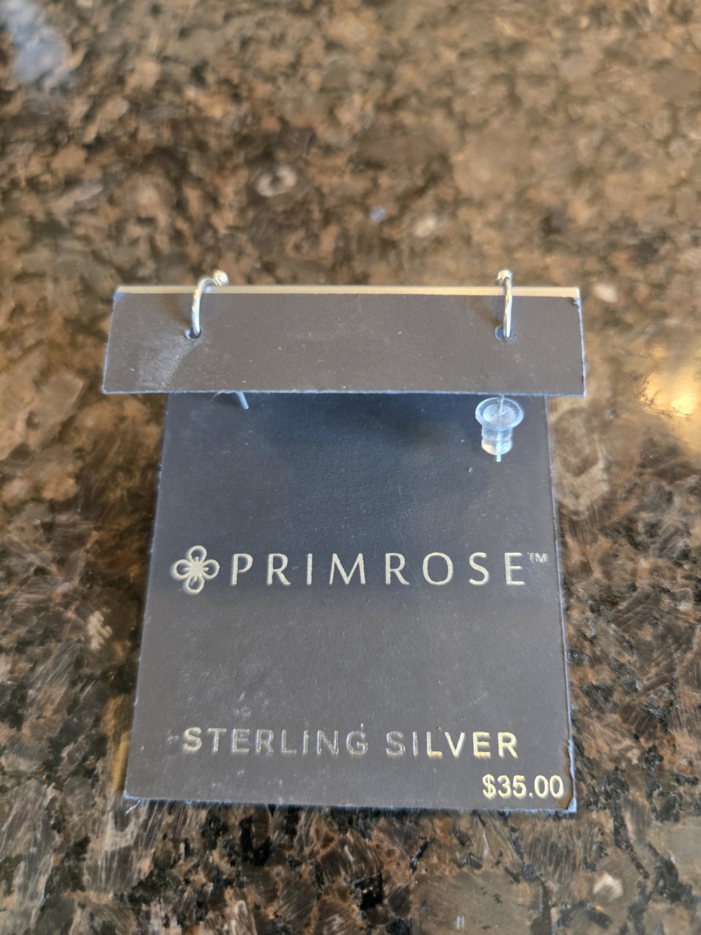 Primrose Sterling Silver Fan Drop Earrings - Silver - Picture 4 of 6